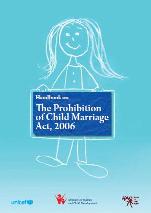 Handbook on The Prohibition of Child Marriage Act, 2006